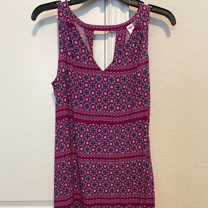 Old Navy - Women’s S Dress, pink/purple paisley pattern NWOT